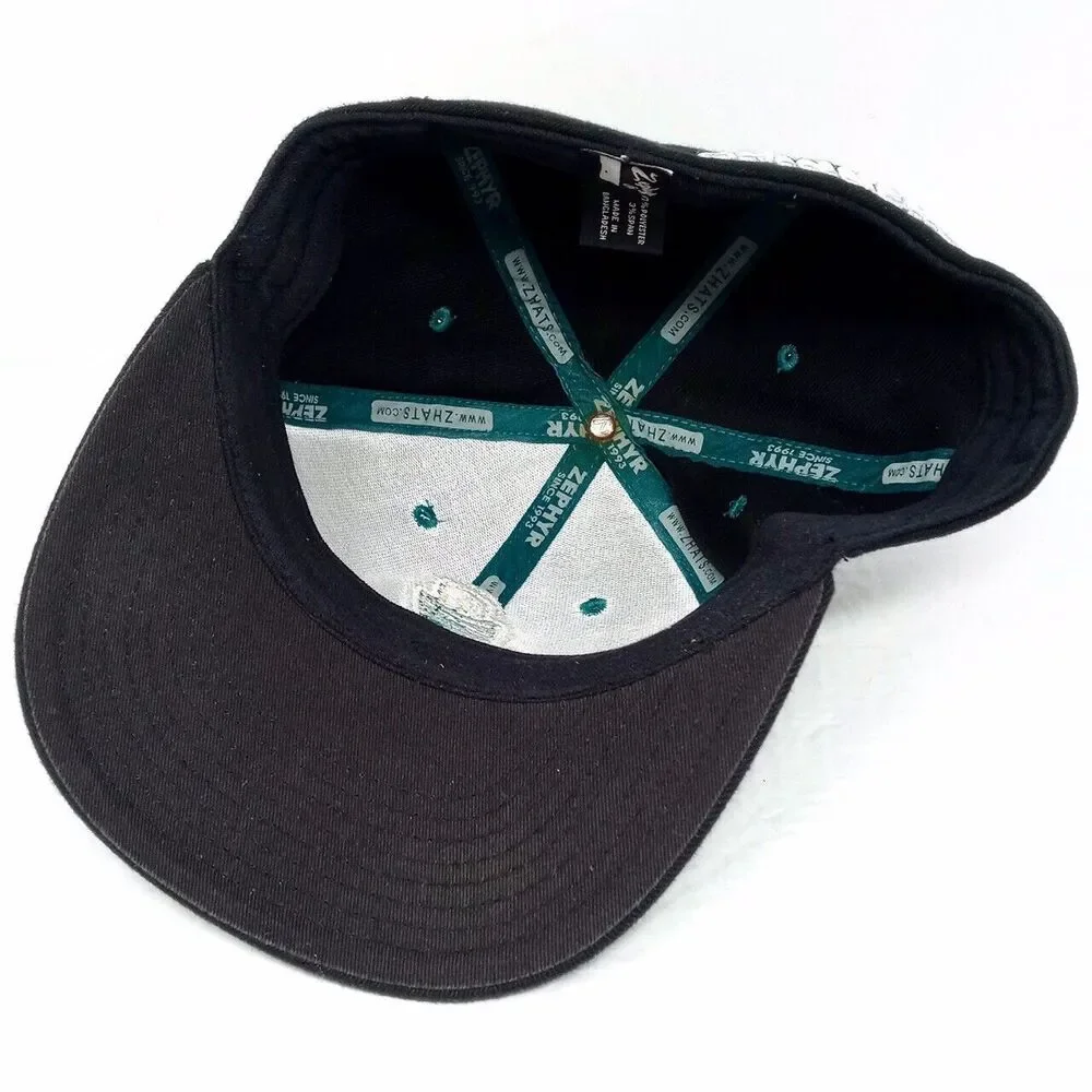 *READ* Lowell Spinners MiLB Minor League Baseball Stretch fit Hat Cap Size Large